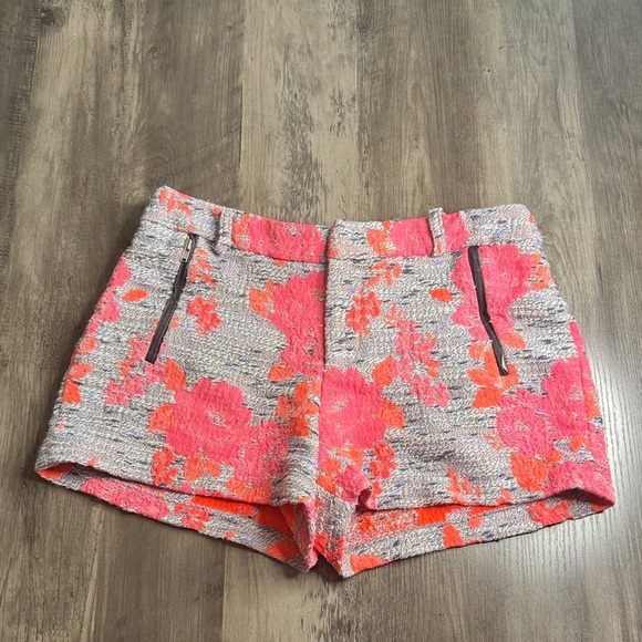 Nomad Pants - Nomad Vibrant Floral High Waist Women's Shorts